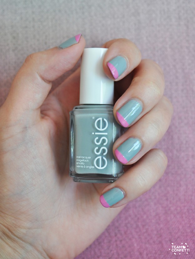 Nails of the week: pink tips