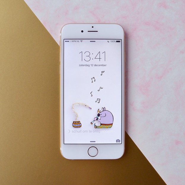 Kerst to go: Gratis kerstige telefoon wallpapers!