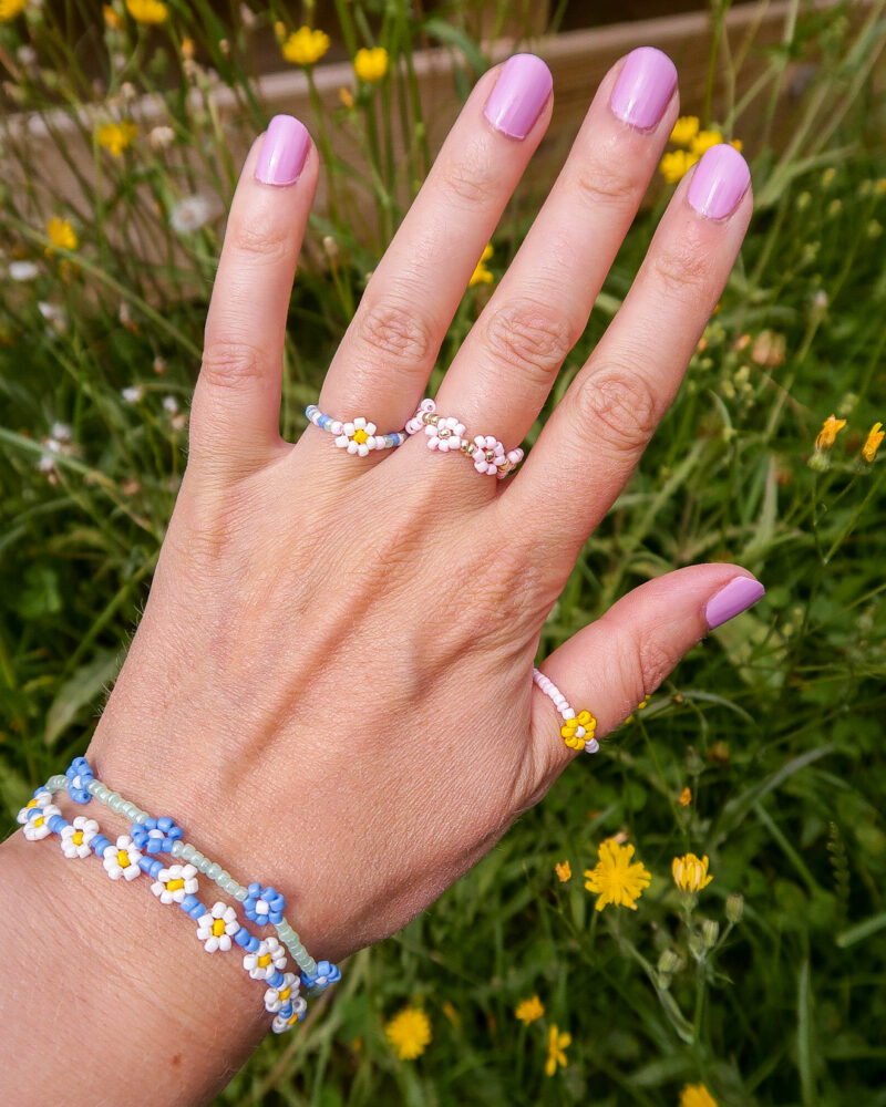 daisy ring - rainbow - Afbeelding 2