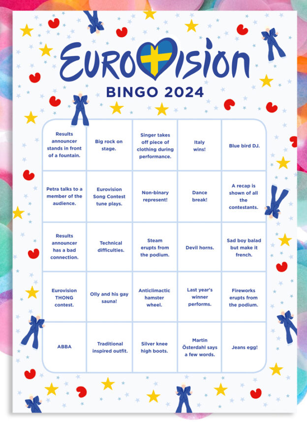 Eurovision Bingo 2024!