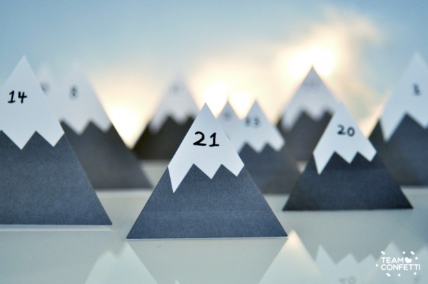 DIY Advent kalender + free printable