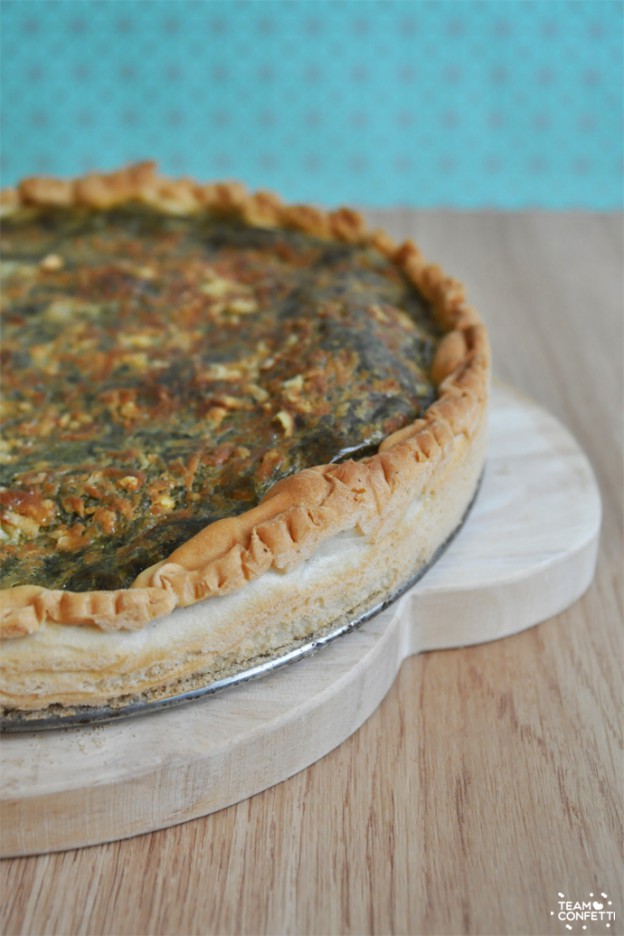 Recept: Spinazie quiche met brie en ham