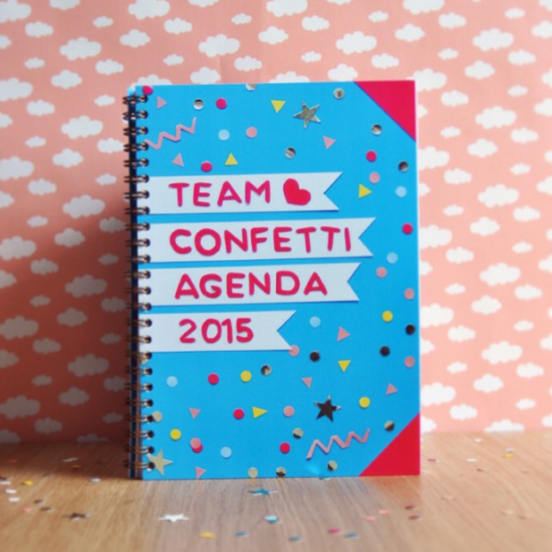 De Team Confetti agenda is nu te bestellen in onze winkel!