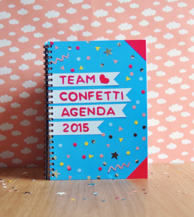 Team Confetti agenda 2015 onthulling + intekenlijst!