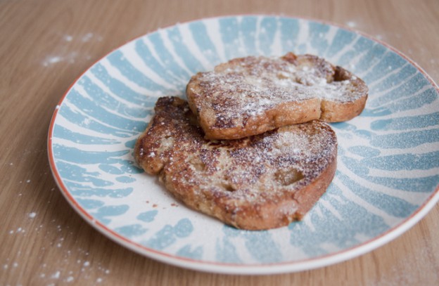 Recept: Wentelteefjes van suikerbrood.