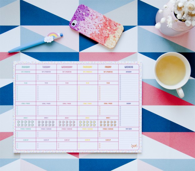 Nu te koop: de TC weekly planner!