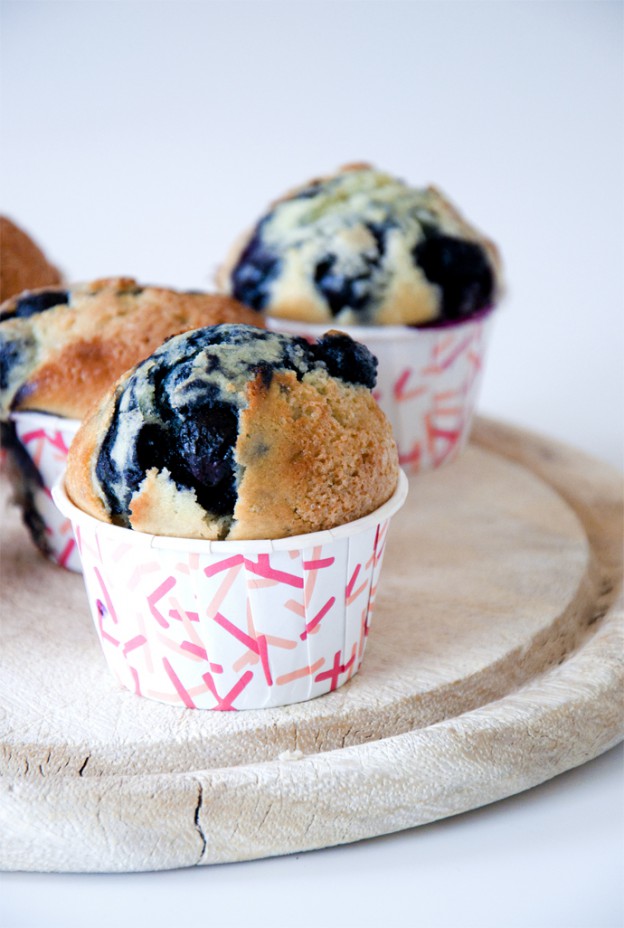 Easy peasy blue berry muffins.