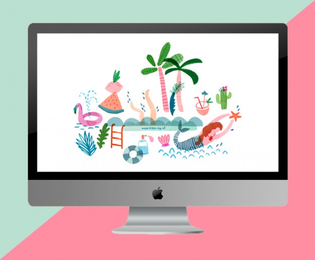 Organise your tech: poolparty wallpaper & mapjes tutorial!